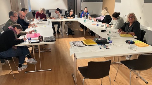 Bild von Der Vorstand nimmt sich Zeit für sich