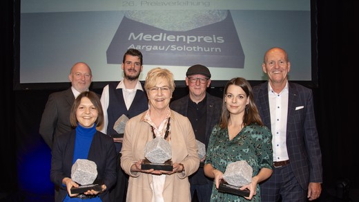 Bild von 26. Medienpreis Aargau/Solothurn verliehen
