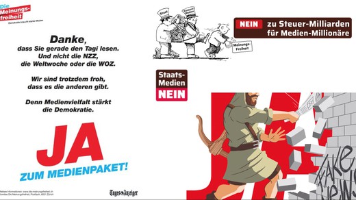 Bild von Mediengesetz: Der Abstimmungskampf ist lanciert