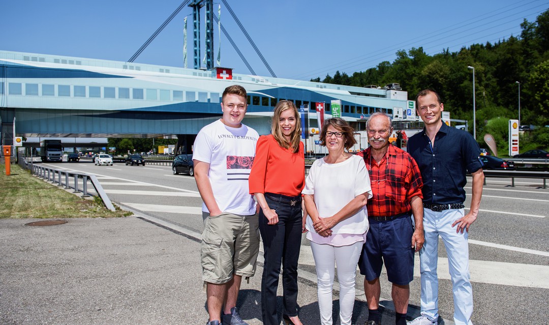 Bild von Autobahn A1 so weit das PK-Auge reicht