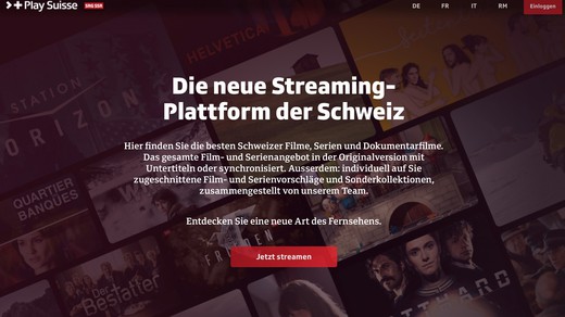 Bild von Play Suisse – die neue Art des Fernsehens